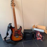 EKO Aire Lite Sunburst ChitarraElettrica+laneylx10