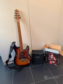 EKO Aire Lite Sunburst ChitarraElettrica+laneylx10