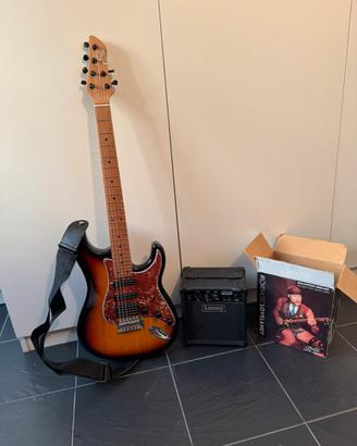 EKO Aire Lite Sunburst ChitarraElettrica+laneylx10