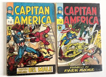 CAPITAN AMERICA N. 61-63 EDITORIALE CORNO