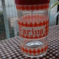 Barattolo in vetro Nutella anni 80 