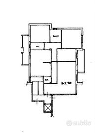 Appartamento zona residenziale fabbrica rossa