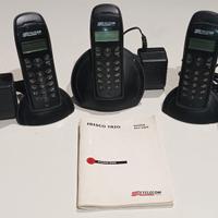 Set di 3 telefoni cordless TELECOM IBISCO TRIO