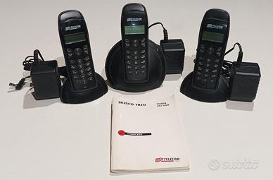 Set di 3 telefoni cordless TELECOM IBISCO TRIO