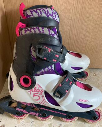 Pattini Oxelo Play 5 misura 34-35-36