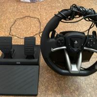 Volante della playstation con pedali.