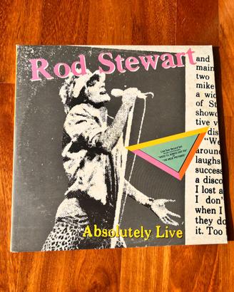Disco Rod Stewart Absolutely Live 1982 33 Giri