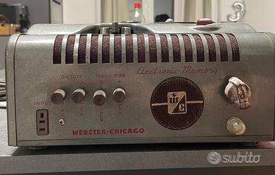 Registratore WEBSTER epoca anni 40