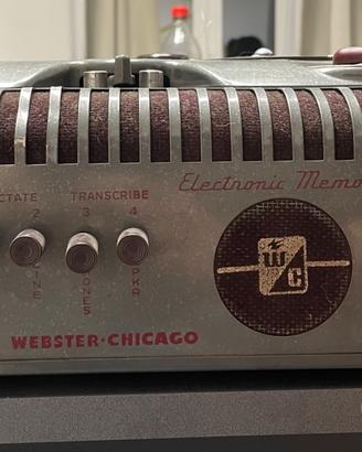 Registratore WEBSTER epoca anni 40