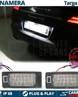 Placchette Luci Targa LED Porsche Panamera CANBUS