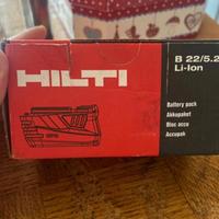 Hilti batteria b22 ah5.2