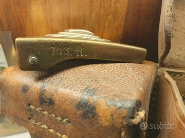 WW1 Fibbia e giberne Sassonia del 103.R