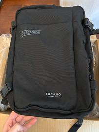 Zaino Tucano Tugo 3M Nero per Notebook viaggio