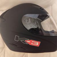 Casco AGV K3 integrale S 55 - 56 nero come nuovo