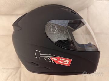 Casco AGV K3 integrale S 55 - 56 nero come nuovo