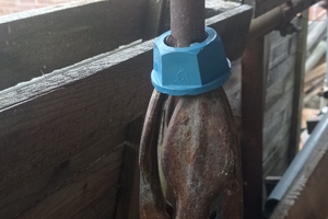 Ancora antica per barca