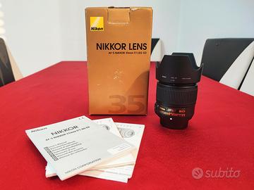 NIKON NIKKOR AF-S 35mm f1.8 G ED FX