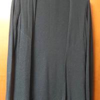 Cardigan leggero, nero. Taglia M.