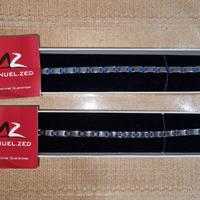 Stock bracciali manuel zed gioiellando acciaio
