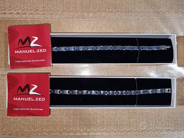 Stock bracciali manuel zed gioiellando acciaio