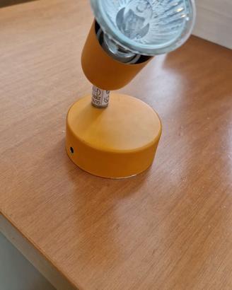Faretto singolo arancione GU10