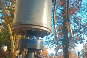 Spaccalegna idraulico conico per miniescavatore