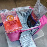 Borsa frigo 6 PACK FITNESS + borsa frigo FITMARK