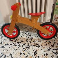 bici in legno per bambini 
