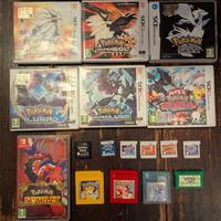 Collezione Giochi Pokémon Originali Nintendo