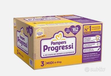 Pannolini Pampers progressi tg.3 X2