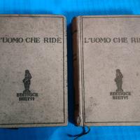 L'uomo che ride volume 1 e 2  editrice Bietti 1927
