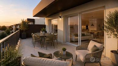 Appartamento di 118 m² con 4 locali e box auto a L