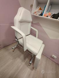 lettino poltrona per estetica