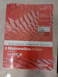 libro di matematica "matematica rosso 3"