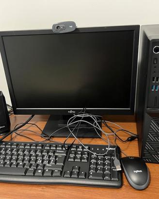 computer fisso postazione completa