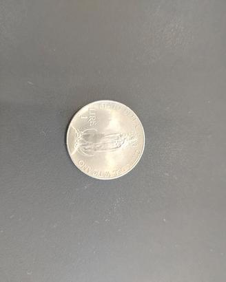 Moneta 1 lira prime emissioni vaticano 1930 