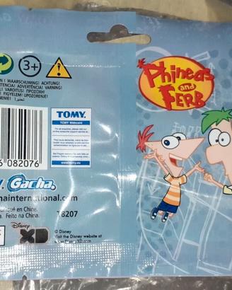FIGURES Cartoon PHINEAS e FERB Vintage Gacha Tomy