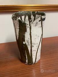 Vaso ceramica Raku