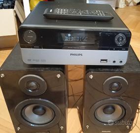 PHILIPS MCD-122 MINI STEREO CD/DVD,FM,USB MP3,MP4