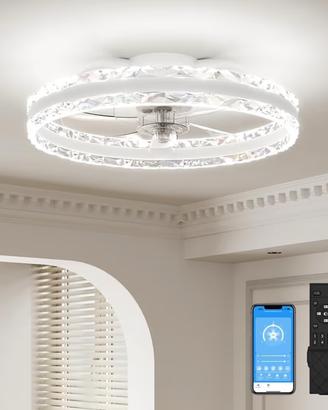 Lampada con ventilatore
