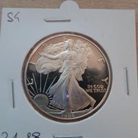 Moneta Argento USA 1986 "S" - 1 oz Silver Eagle -