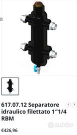 separatore idraulico rbm 