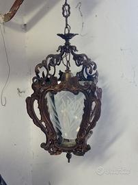 Lampadario a lanterna