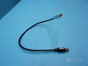 Luce per notebook USB, usata, perfettamente funzio