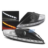 FARI PER FORD MONDEO MK4 07-10 LUCE DIURNA FRECCIA
