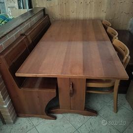 Tavolo Scavolini per taverna + panca e 3 sedie