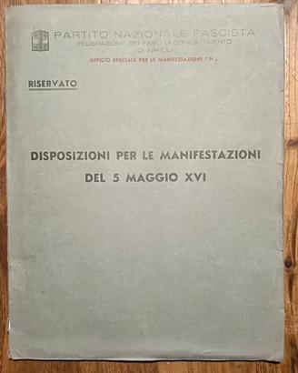 Napoli Fasci combattimento 1938 mappe Fonti Storia