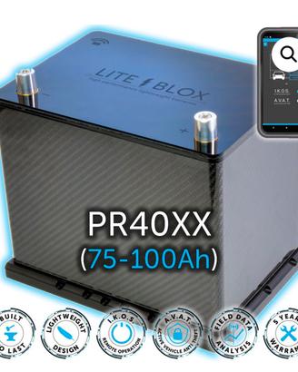 Batteria ultraleggera LiteBlox PR40xx