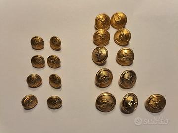 19 bottoni con aquila 