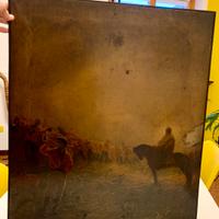 Quadro Garibaldi con dedica storica del 1915